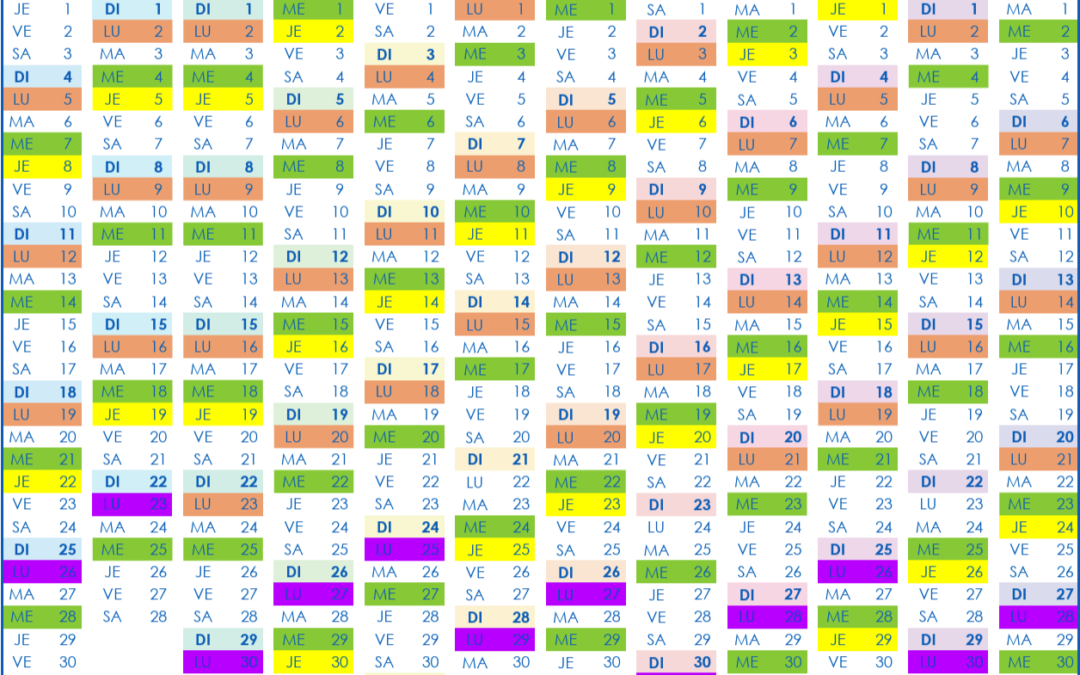 MODIFICATION : calendrier des collectes